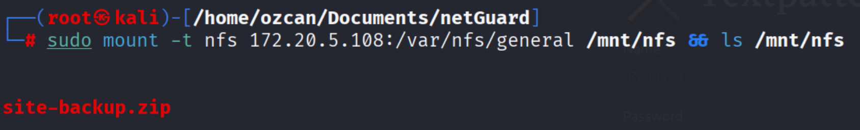 Backup Files